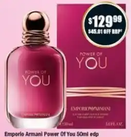 Chemist Warehouse Emporio Armani Power Of You 50ml edp offer
