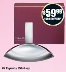 Chemist Warehouse Calvin Klein Euphoria 100ml edp offer
