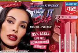 Chemist Warehouse Rimmel Oh My Gloss! Slip Stick Assorted Shades offer