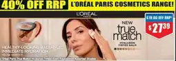 Chemist Warehouse L'Oréal Paris True Match Hyaluron Tinted Balm Foundation Assorted Shades offer