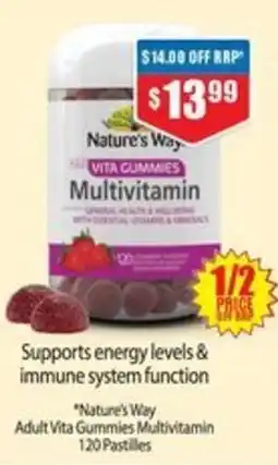 Chemist Warehouse Nature's Way Vita Gummies Multivitamin offer