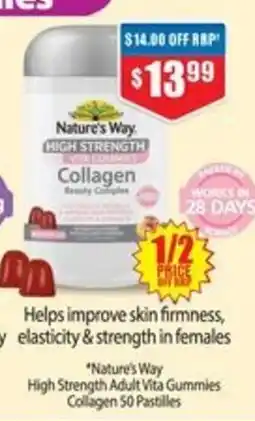 Chemist Warehouse Nature's Way High Strength Collagen Beauty Complex offer