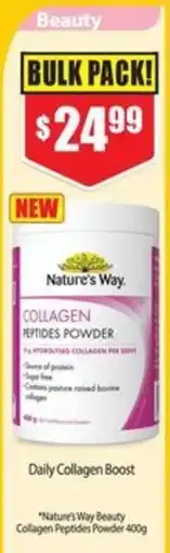 Chemist Warehouse Nature's Way Collagen Peptides Powder offer