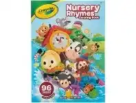 Officeworks Crayola Nursery Rhymes Colouring Book 96 Page offer