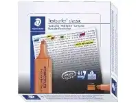 Officeworks Staedtler Textsurfer Classic Highlighters Orange Box 10 offer