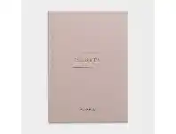 Officeworks Otto A5 Undated Habits Planner Pink offer