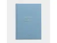 Officeworks Otto A5 Undated Goals Planner Blue offer