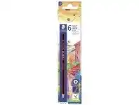 Officeworks Staedtler Noris Club Correction Pencils Red 6 Pack offer