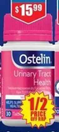 Chemist Warehouse Ostelin Urinary Tract Health offer