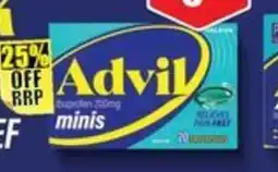 Chemist Warehouse Advil Minis 20 Capsules or 90 Liquid offer