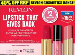 Chemist Warehouse Revlon Super Lustrous Range offer
