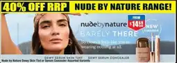 Chemist Warehouse Nude by Nature Dewy Skin Tint or Serum Concealer Assorted Variants offer
