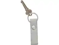 Officeworks J.Burrows Fabric Key Ring Grey offer