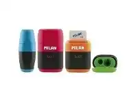 Officeworks Milan Compact Touch 2 Hole Sharpener and Eraser offer