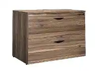 Officeworks Stilford Ashton 2 Drawer Semi Assembled Lateral Filing Cabinet offer