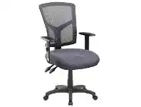 Officeworks Pago Matrix Ergonomic Heavy Duty High Back Armchair Charcoal offer