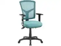 Officeworks Pago Matrix Ergonomic Heavy Duty High Back Armchair Aqua offer