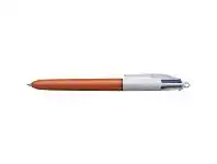 Officeworks BIC 4 Colour Fine Retractable Ballpoint Pen offer