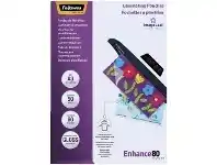 Officeworks Fellowes A3 80 Micron Laminating Pouch Gloss 50 Pack offer