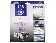 Officeworks Epson 138 Ink Cartridge High Capacity Value Pack offer