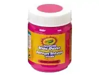 Officeworks Crayola Washable Classic Kids&#039; Paint 59mL Tickle Me Pink offer