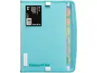 Officeworks Colourhide Zip It Expanding File Aqua offer