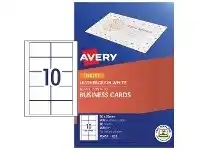 Officeworks Avery Matt Leathergrain Business Cards 200 Pack offer