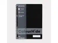 Officeworks ColourHide A4 Notebook 120 Pages Black offer