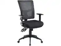 Officeworks Pago Professional Enduro Ergonomic Heavy Duty Armchair Black offer