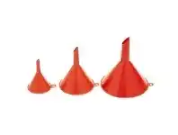 Gripwell Plastic Funnel Set 3 Pack