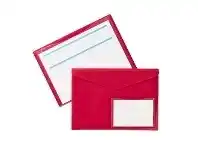 Officeworks J.Burrows Document Wallet A4 Magnetic Closure Pink offer