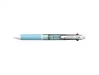 Officeworks Uniball Uni Jetstream Retractable Rollerball 3 Colour Pen Light Blue offer
