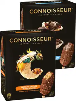 IGA Connoisseur Gourmet Ice Cream Selected Varieties offer