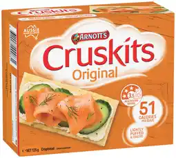 IGA Arnott’s Cruskits Crispbread Selected Varieties offer