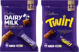 IGA Cadbury Sharepacks 168‑180g Selected Varieties offer