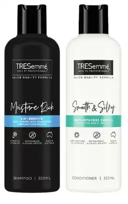 IGA TRESemmé Shampoo or Conditioner 350mL Selected Varieties offer