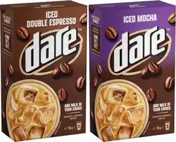 IGA Dare Iced Coffee Sachets Selected Varieties offer