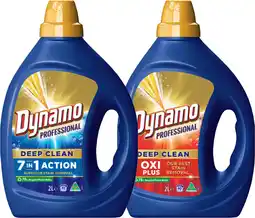 IGA Dynamo Professional Laundry Liquid 2 Litre or Capsules 29 Pack Selected Varieties offer