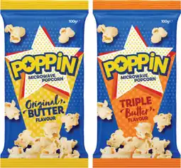 IGA Poppin Microwave Popcorn Selected Varieties offer