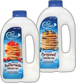 IGA White Wings Pancake Mix 325‑350g Selected Varieties offer