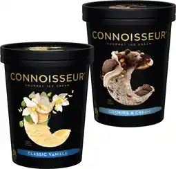 IGA Connoisseur Gourmet Ice Cream Selected Varieties offer