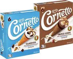 IGA Streets Cornetto Ice Cream Cone Selected Varieties offer
