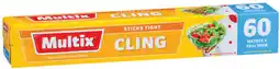 IGA Multix Cling Wrap 60m×33cm offer
