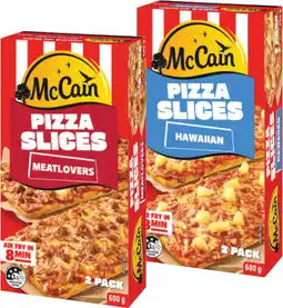 IGA McCain Pizza Slices Selected Varieties offer