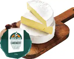 IGA South Cape Mini Camembert or Brie Cheese 125g offer