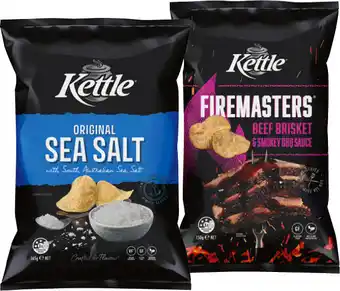 IGA Kettle Potato Chips Selected Varieties offer