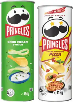 IGA Pringles Chips 118‑134g Selected Varieties offer