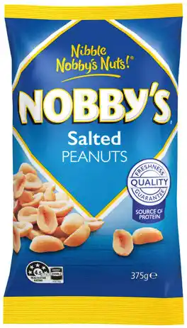 IGA Nobby’s Peanuts or Beer Nuts 375g Selected Varieties offer