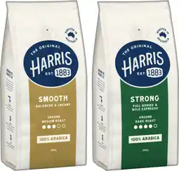 IGA Harris Ground Coffee Selected Varieties offer