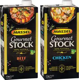 IGA Massel Gourmet Liquid Stock Selected Varieties offer